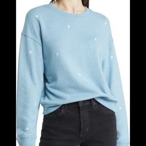Ramona Aqua Stars Sweatshirt
